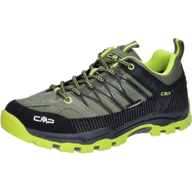 CMP Rigel LOW 3Q54554J, Kinder Trekking Schuhe mit waterproof Ripstop, isolierend und atmungsaktiv, EVA-Gummi Sohle für optimalen Grip – Bild 1