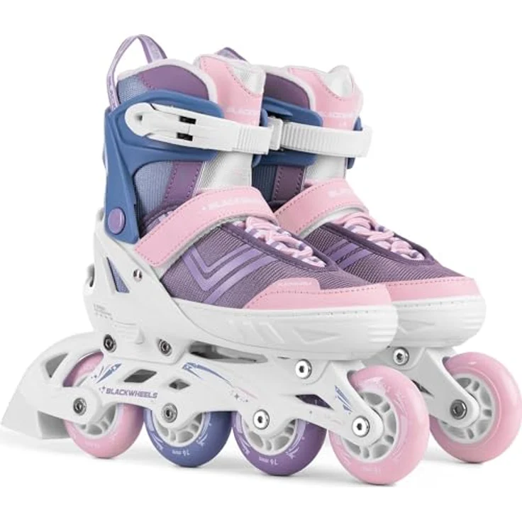 BLACKWHEELS Playful Unicorn, Inlineskates in Lila mit integrierter Bremse und regulierbarem One Step Adjustment System (Größe 36-39) – Bild 8