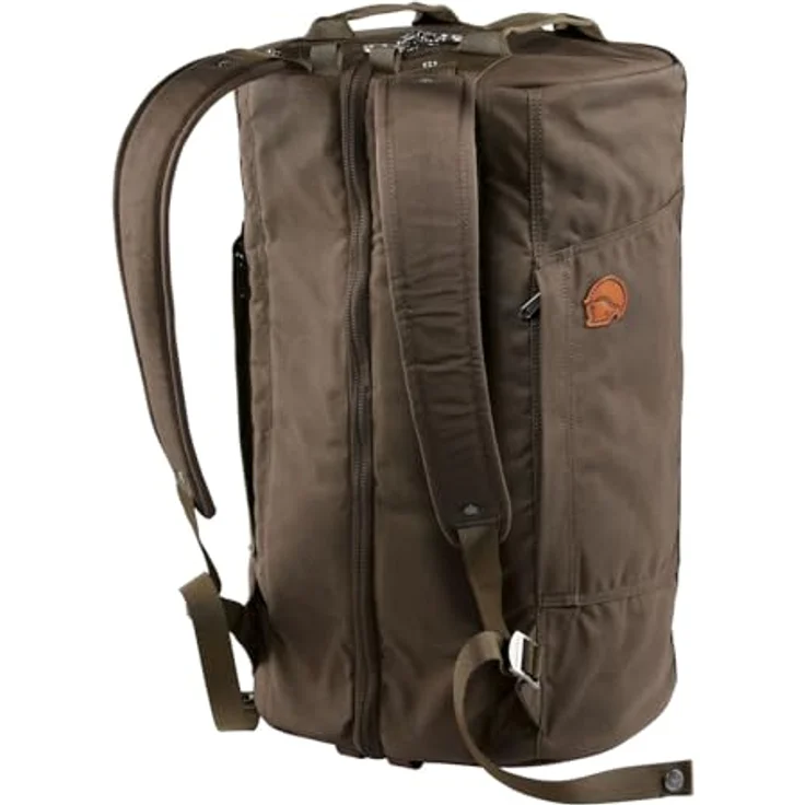 Fjällräven SPLITPACK, Duffel-Reisetasche mit durchgängigem Reißverschluss, grün(darkolive (633)), Gr. - 45 cm – Bild 2