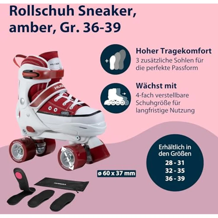 Hudora, Rollschuhe, (36, 37, 38, 39) – Bild 4