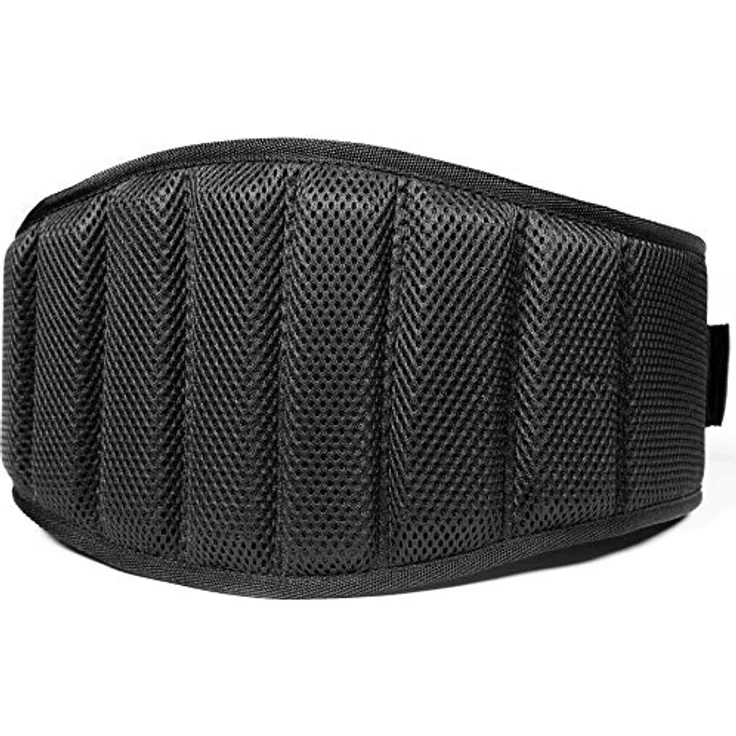 Sporttrend 24® Gewichthebergürtel in schwarz 20 und 25cm Breite | für Krafttraining, Bodybuilding, Gewichtheben (Schwarz, 90cm) – Bild 2