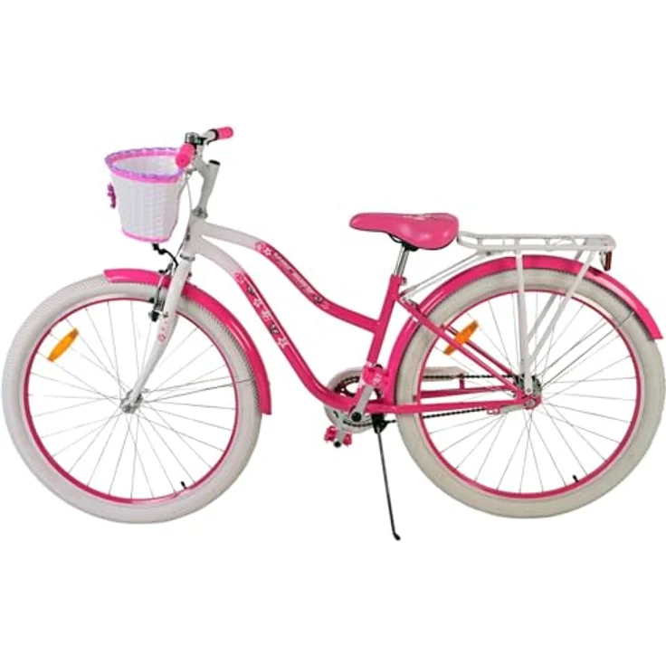 Volare Kinderfahrrad Lovely 26 Zoll in Pink, mit Handbremse und Rücktrittbremse – Bild 6