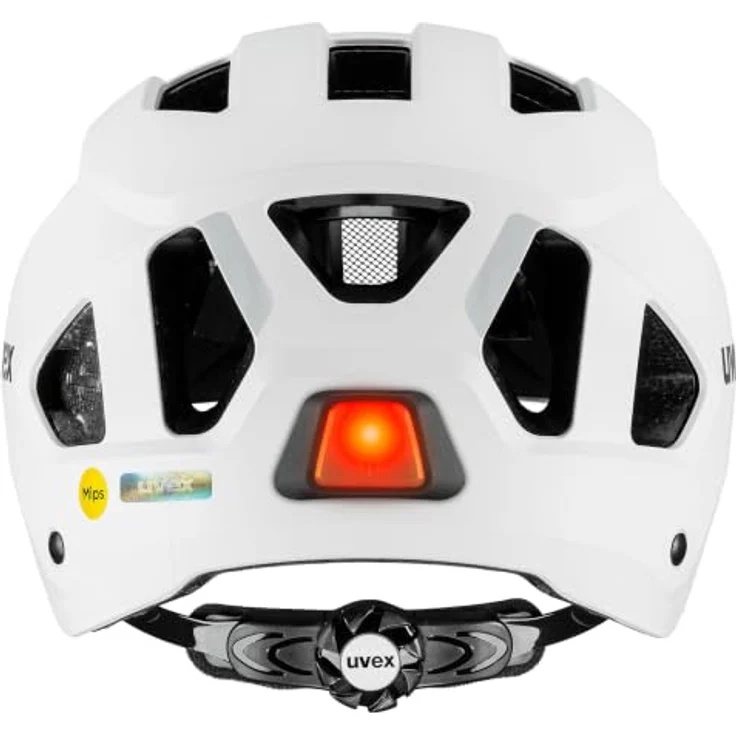 Uvex City Stride MIPS, Fahrradhelm für Erwachsene, schlagfest mit stoßabsorbierender Innenschale, White matt, 56-59 cm – Bild 3