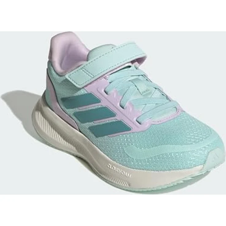 adidas Runfalcon 5 Laufschuhe für Kinder, mit Cloudfoam Dämpfung und elastischen Schnürsenkeln, recycelte Materialien – Bild 7