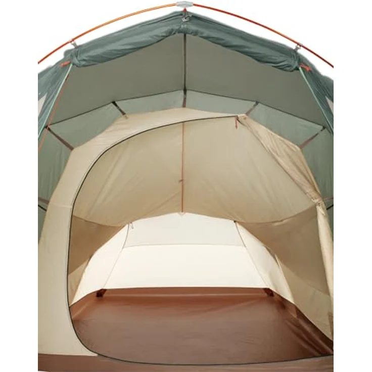 VAUDE Allround Chapel XT 3P, 3-Personen-Zelt mit Apsis und schnellem Gestängeclip-System, Agave – Bild 2