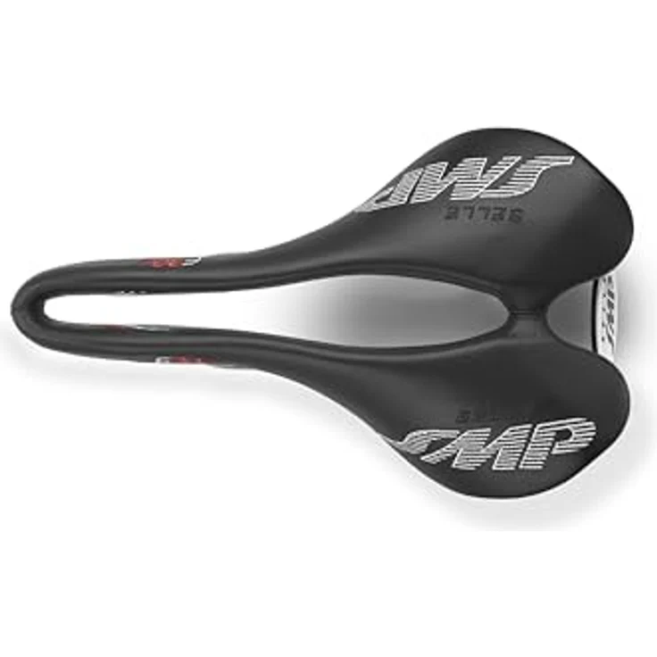 SMP F30 Unisex Fahrradsattel, schwarz, optimale Performance, hochwertiges Material, One Size – Bild 2