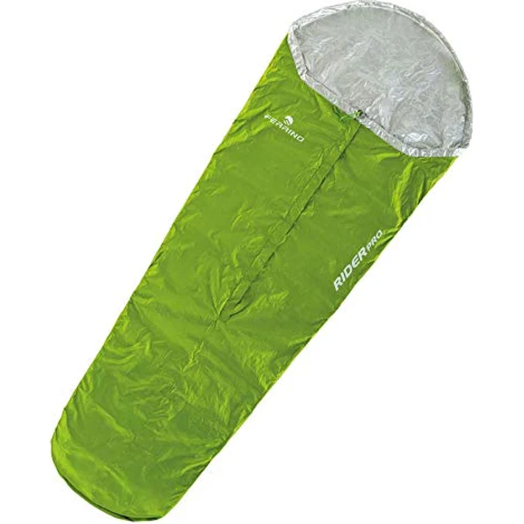 Ferrino Schlafsack 'Rider Pro', mumienförmig, wasserdicht, aluminisierte Thermohülle, 230 x 80/50 cm