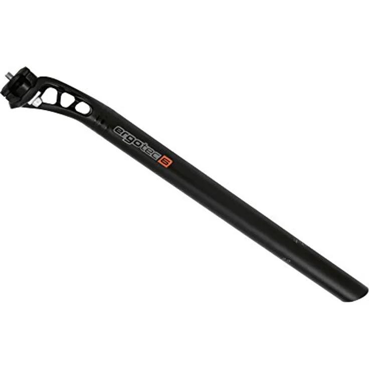ergotec Sattelstütze Patent Hook Evolution, Aluminium AL6061-T6, 27.2mm x 400mm, schwarz-sand