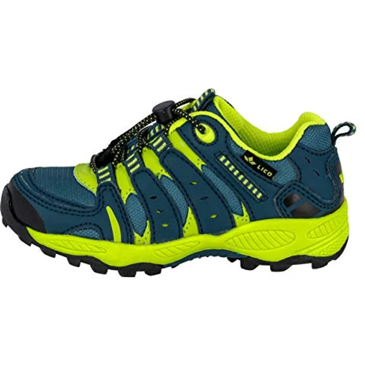 Lico Fremont, Outdoorschuh aus Nylon mit Schnellschnürsystem und auswechselbarer Textileinlegesohle, schwarz – Bild 2