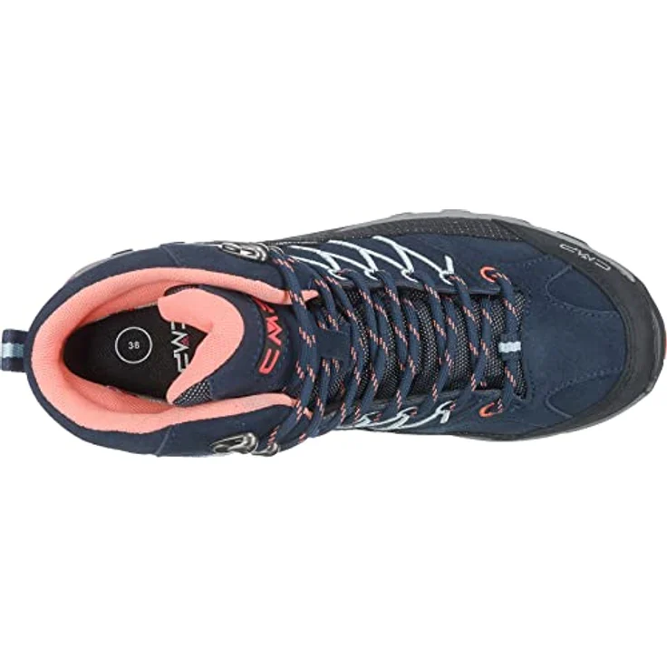 CMP Trekkingschuhe Damen Rigel Mid, Waterproof Technologie für optimale Dämpfung, ideal für Trekkingtouren – Bild 5