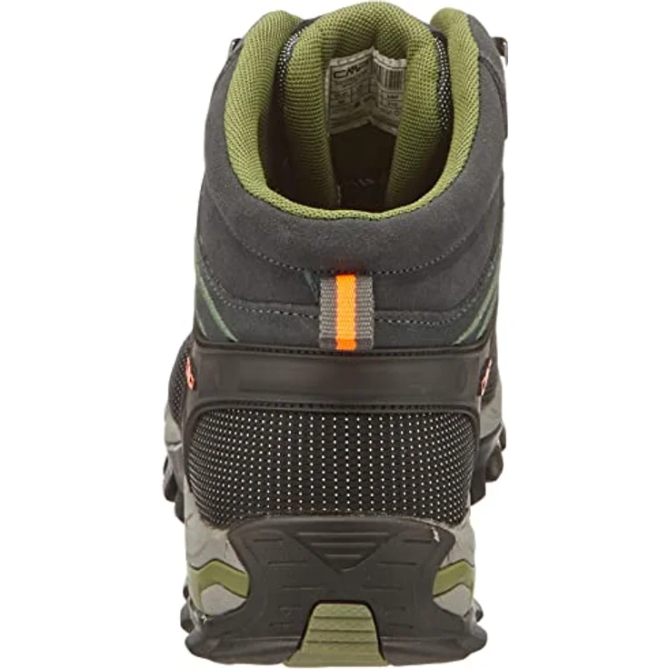 CMP Trekkingschuhe Herren Rigel Mid, Waterproof Technologie für optimale Dämpfung, perfekt für Trekkingtouren – Bild 3