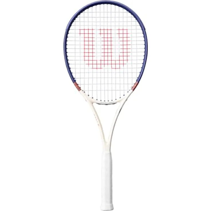 Wilson Roland-Garros 2026 Triumph Oversized Tennisschläger, kopflastiges Design mit großem Sweetspot, Navy/Orange, Gr. 2