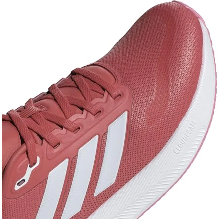 Adidas Laufschuhe 077-51927305978195, Cloudfoam Zwischensohle, atmungsaktives Mesh, ROSA OSCURO, Größe 38 2/3 – Bild 5