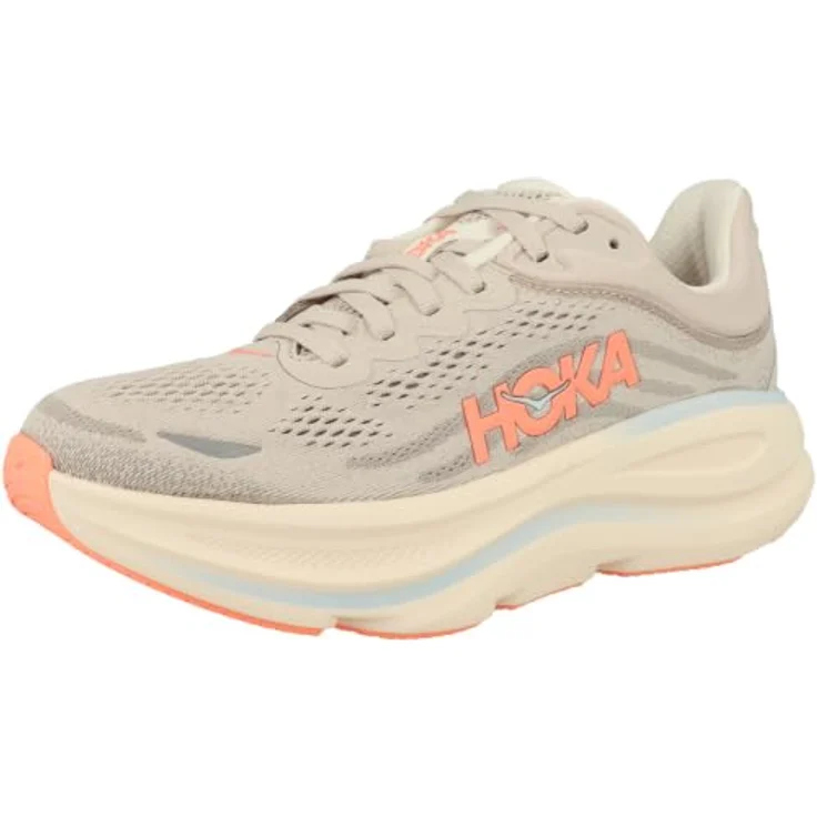 HOKA One One 1162012BRRYM, neutrale Laufschuhe mit maximaler Dämpfung, 3D-geformter Manschette, reflektierenden Details, vegan, rot – Bild 5
