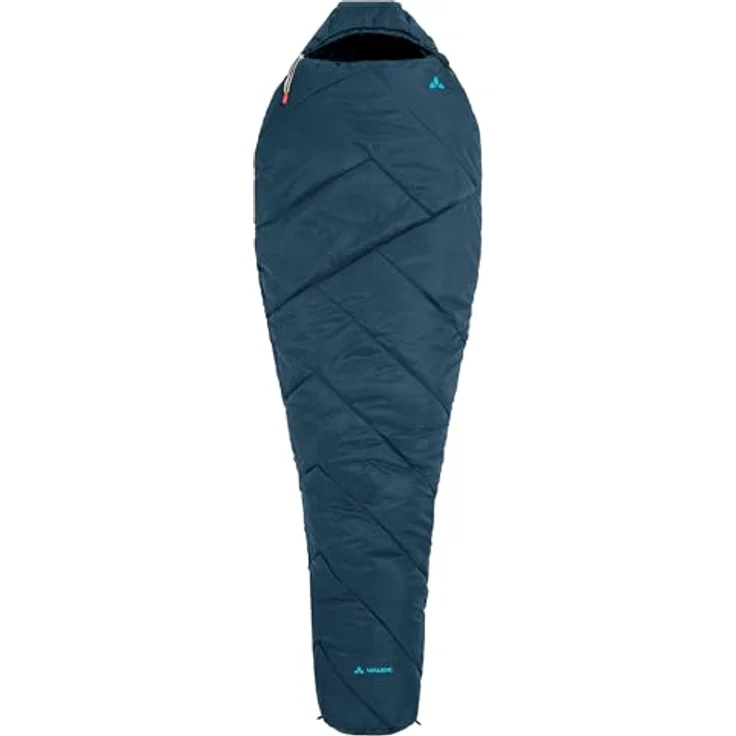 Vaude Sioux 800 XL II SYN, Kunstfaserschlafsack für Wandern und Camping mit Mumienschnitt, Komfortbereich 0 °C, recycelte Materialien, 230 cm – Bild 2