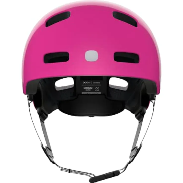 POC Crane Mips, Velohelm mit strapazierfähiger Polycarbonat-Schale, 55 - 58 cm, fluoreszierende Farben und reflektierende Details