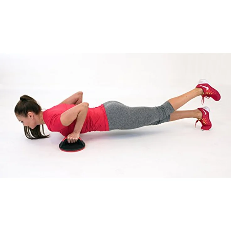Christopeit Sport Liegestütz-Griffe - 2 Stück mit Drehfunktion für Push Ups, Dips, Calisthenics - gelenkschonend – Bild 5