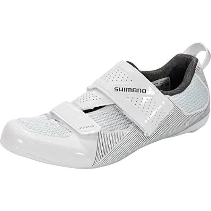 Shimano SH-TR501 Triathlon Rennradschuhe, steife Sohle, atumungsaktiv, weiß, EU 36 – Bild 1