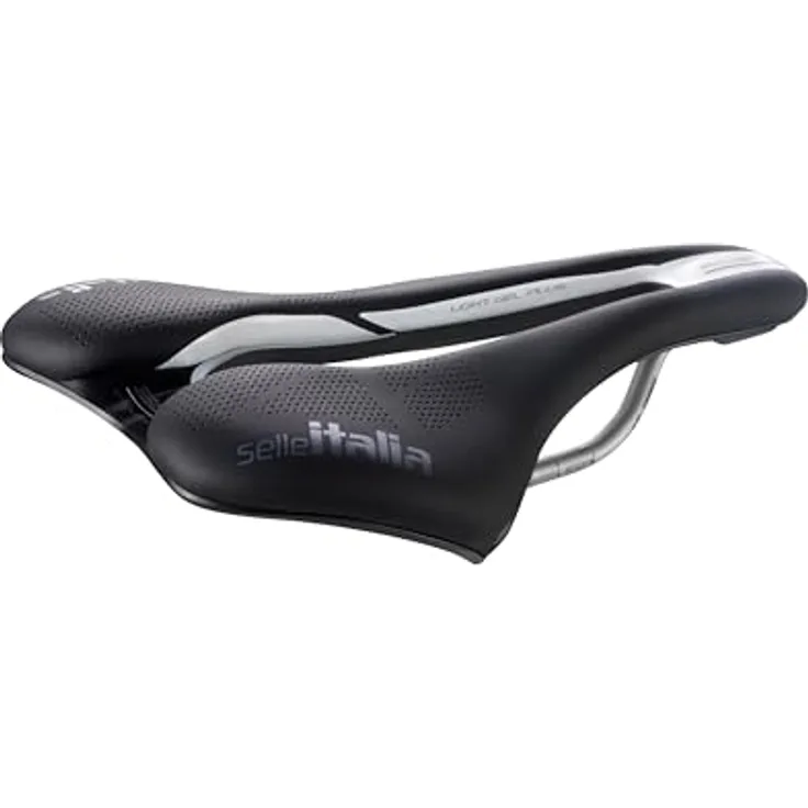 Selle Italia SLR Boost Endurance Superflow, Fahrradsattel mit Light Gel Plus Polsterung für optimalen Komfort bei langen Fahrten