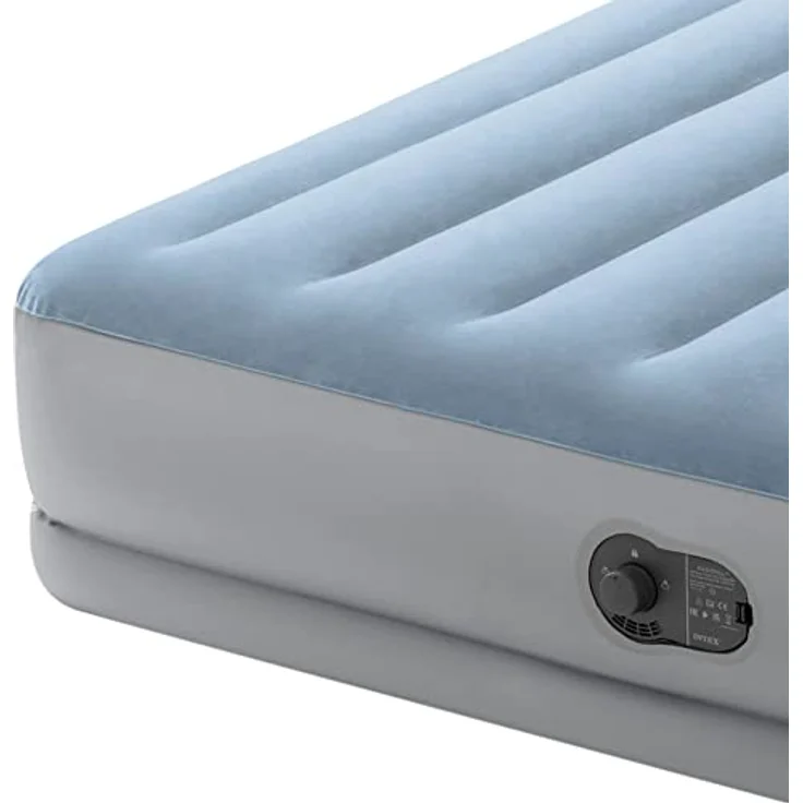 Intex Luftmatratze Intex 64159 QUEEN DURA-BEAM COMFORT AIRBED Luftbett (L x B x H) 203 x, integrierte USB-Pumpe, beflockte Oberseite – Bild 8