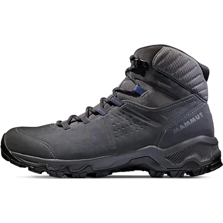 Mammut Mercury IV Mid GTX Men, Wanderschuhe für Herren mit GORE-TEX Membran, Vibram-Sohle, terracare Nubukleder, Grau, Größe 44 – Bild 1