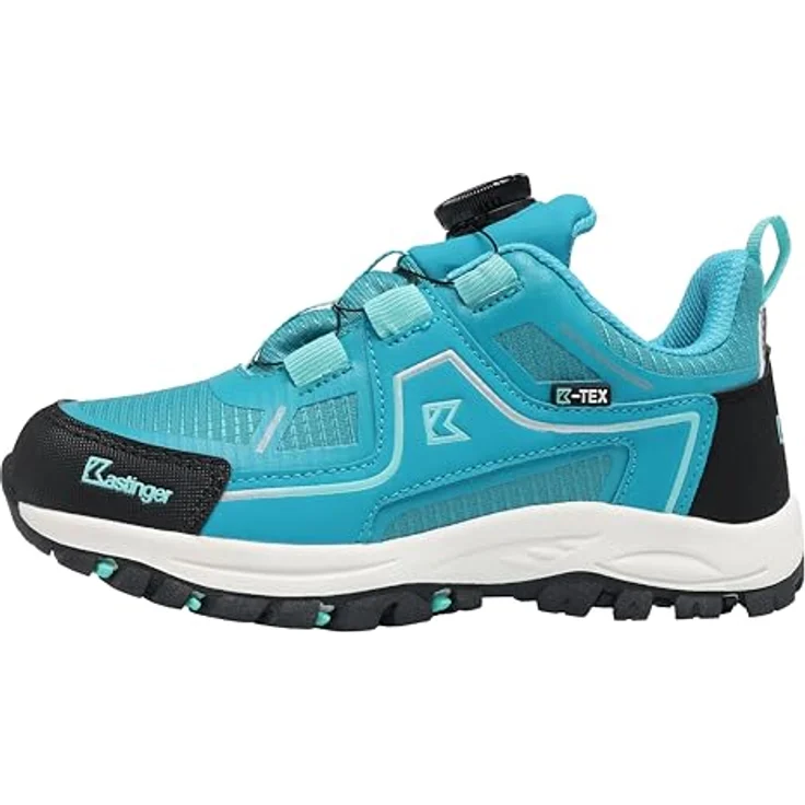 Kastinger FSK-Preiner Low Wanderschuhe Kinder, Outdoorschuhe in Türkis, Größe 33 EU, Synthetik-Obermaterial, Drehverschluss – Bild 6