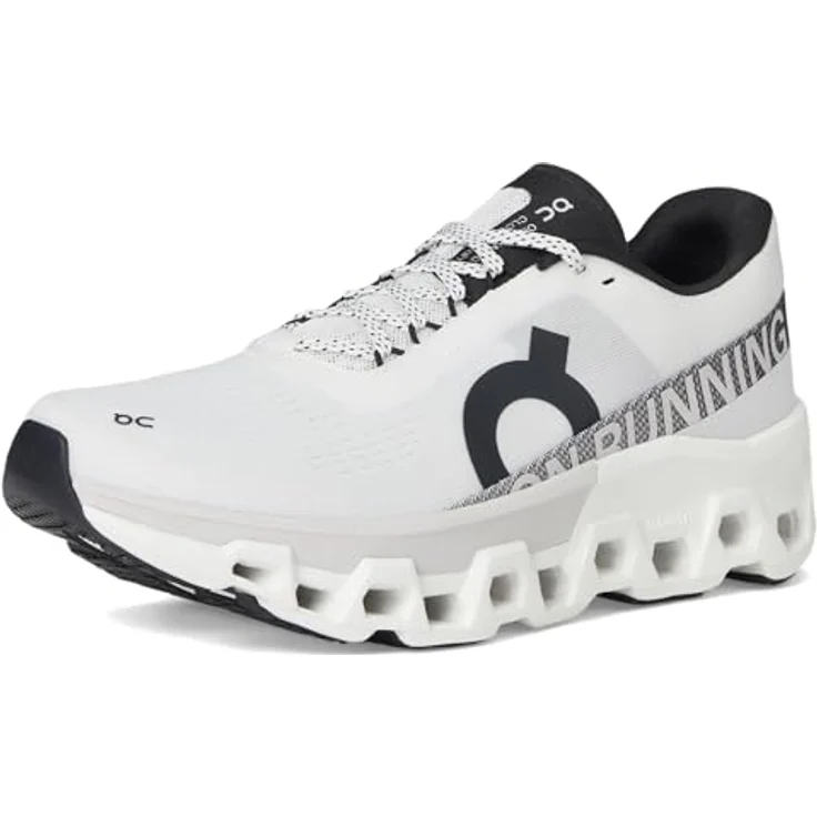 ON Running Cloudmonster 2, Herren Laufschuhe mit dämpfender Cloud Tec®-Technologie, leichtgewichtiger Helion™-Superfoam Zwischensohle, atmungsaktivem Obermaterial, White-Frost, EU 47 US 12 – Bild 7