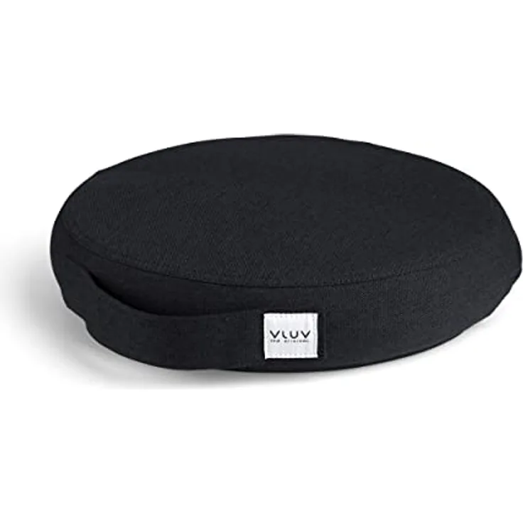 VLUV PIL&PED Balancekissen-Set 36cm; PIL: LEIV Black + PED Anthrazit