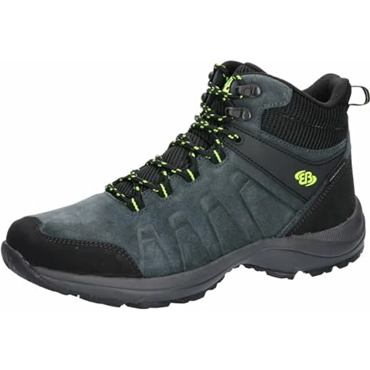 Brütting Mount Harvard High, Herren Wanderschuhe mit Comfortex-Klimamembrane und TPR-Laufsohle, grau – Bild 1