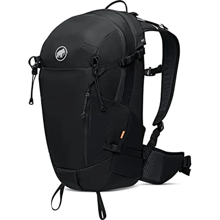 Mammut Lithium 25, Outdoor Rucksack für Damen und Herren, 25l, atmungsaktiv mit Brustgurt und Rückenbelüftung, Black (Schwarz)
