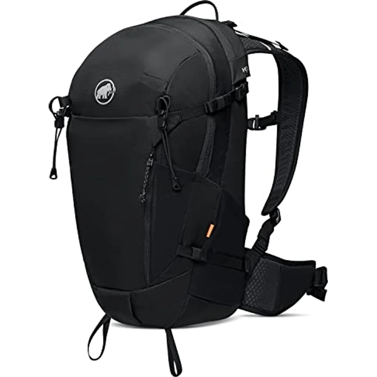 Mammut Lithium 25, Outdoor Rucksack für Damen und Herren, 25l, atmungsaktiv mit Brustgurt und Rückenbelüftung, Black (Schwarz)