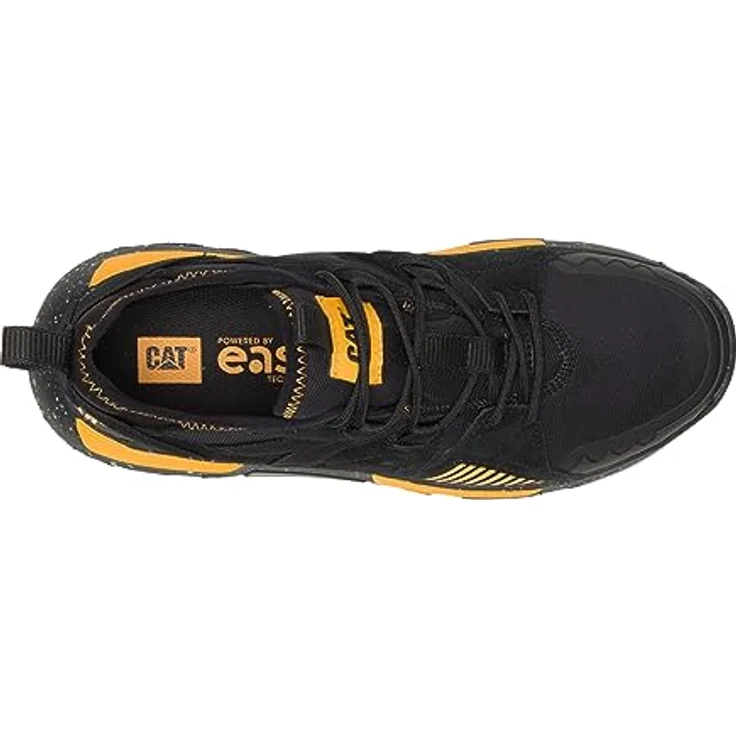 Cat Raider Sport P724513, Herren Laufschuhe aus Wildleder, Größe 43, Schwarz, mit atmungsaktivem Innenfutter und Schnürverschluss – Bild 7
