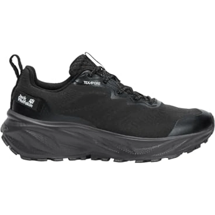 Jack Wolfskin PS Pro Texapore Low W, Damen Wanderschuhe mit optimalem Komfort und Wetterschutz, Schwarz – Bild 2