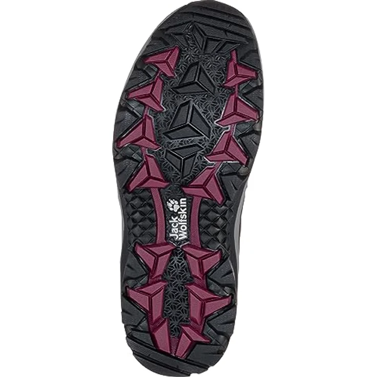 Jack Wolfskin VOJO 3 TEXAPORE MID W, Wasserdichter Damen-Wanderschuh mit atmungsaktivem TEXAPORE CORE-Futter und griffiger Gummisohle – Bild 5