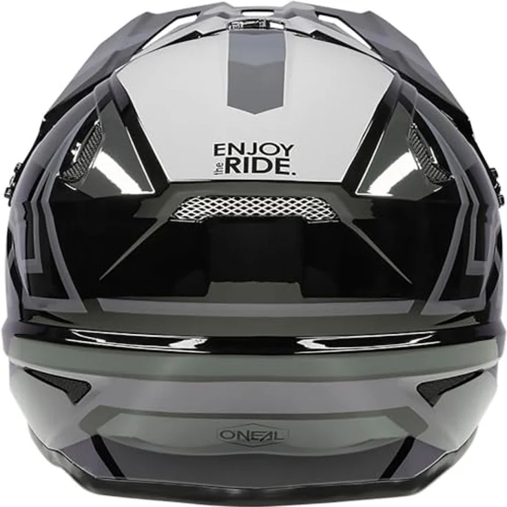 O`NEAL SONUS Youth Helmet SPLIT V. 23, MTB-Helm black/gray, M (48-50 cm) – Bild 3