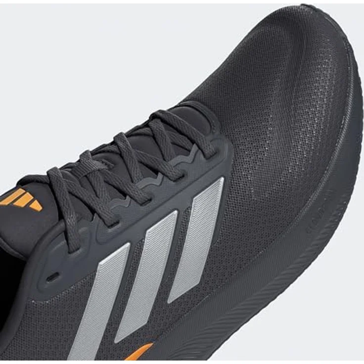 ADIDAS Herren Laufschuh Runfalcon 5, dämpfende Cloudfoam Zwischensohle, atmungsaktives Mesh-Obermaterial, strapazierfähige Adiwear Außensohle – Bild 5