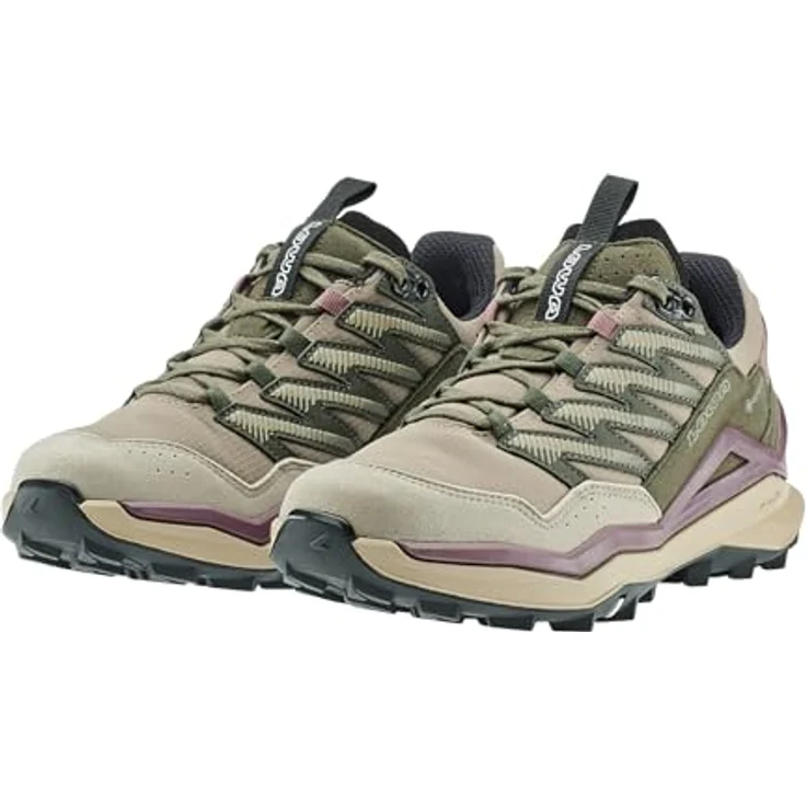 Lowa Damen Maddox Pro GTX Lo, Wanderhalbschuh mit GORE-TEX Membran, desert/alt rosa, Größe 43.5 – Bild 5