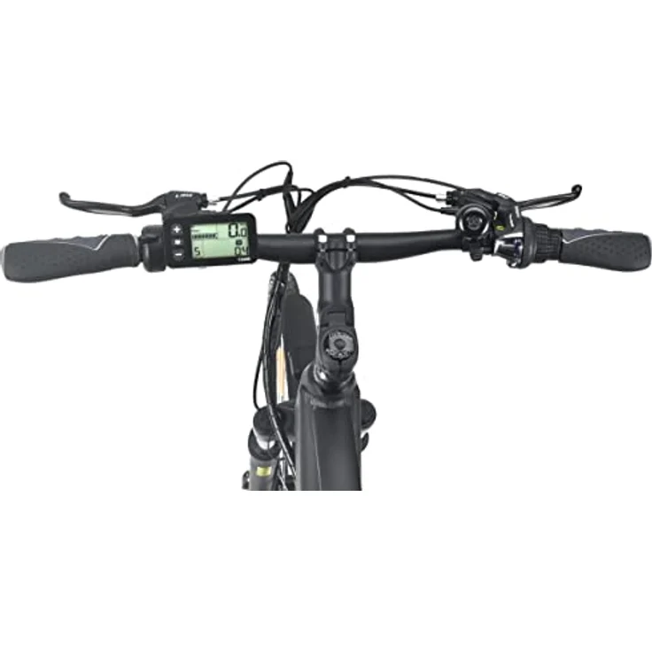 smartEC Trek-28H E-Bike Trekking Herren 250W Hinterradmotor Li-Ion Akku 36V/13Ah Elektrofahrrad 28 Zoll Reichweite 90km bis 25 km/h Trekking City (Blau) – Bild 3