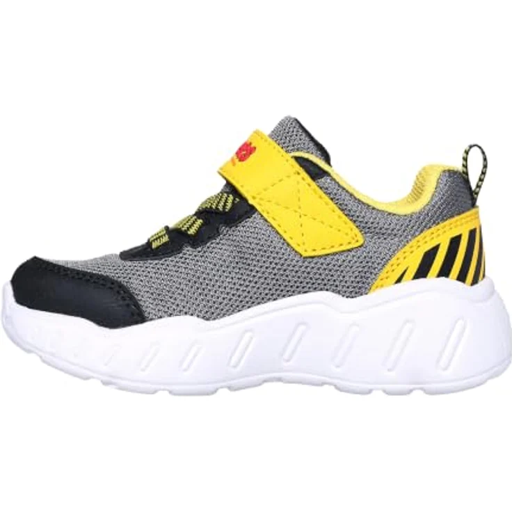 Skechers 407312N, Laufschuhe für Kinder mit Mesh-Obermaterial, Stretch-Schnürung und verspielter Zwischensohle – Bild 5