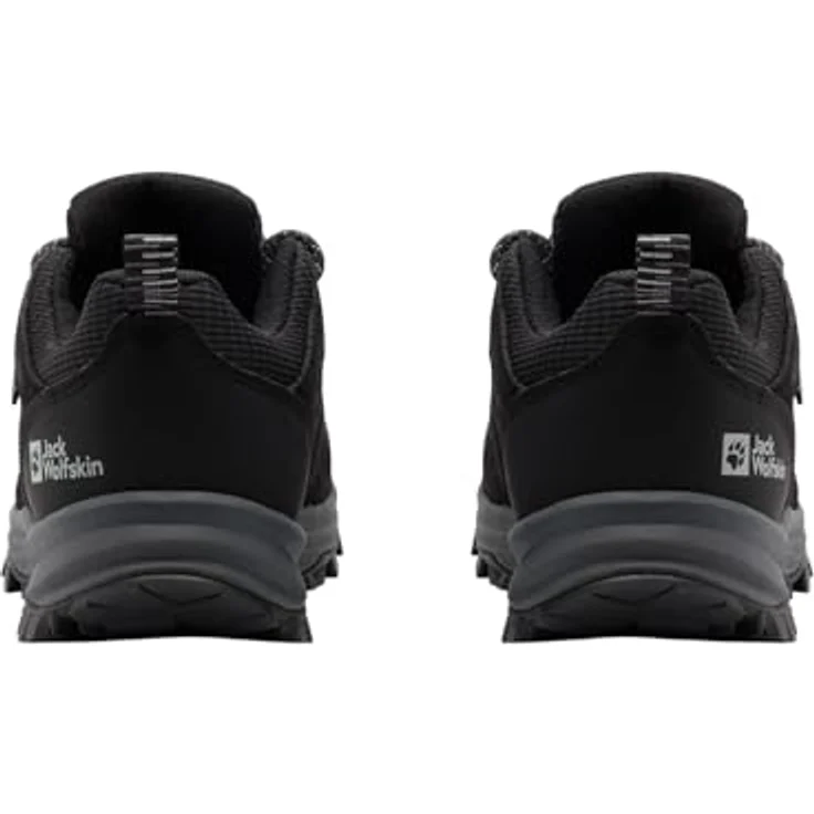 Jack Wolfskin Vojo Tour Texapore Low K, wasserdichte Wanderschuhe für Kinder, Grau – Bild 4
