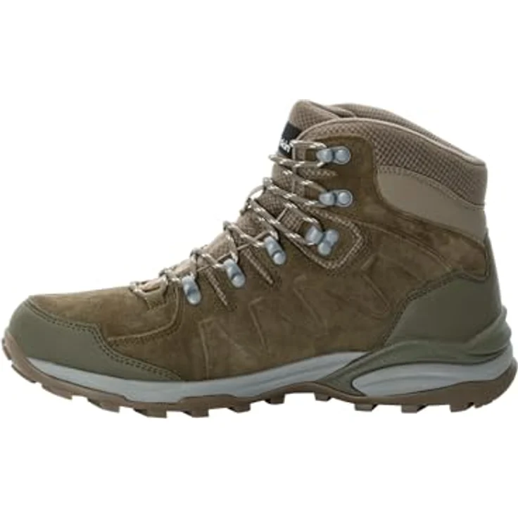 Jack Wolfskin REFUGIO TEXAPORE MID M, robuster Hikingschuh aus Veloursleder mit hervorragendem Tragekomfort – Bild 3