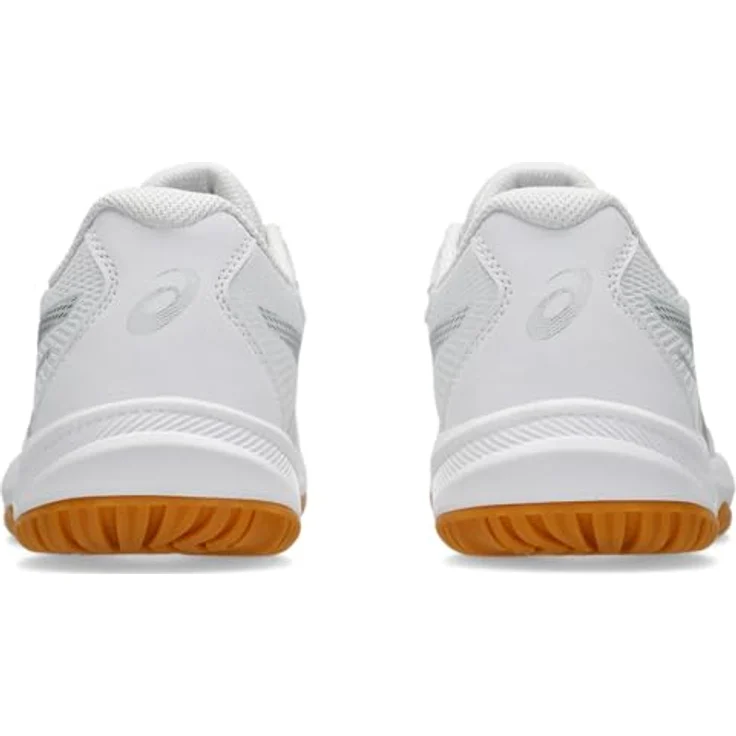Asics Upcourt 6 Damen Sportschuh, leichtes Design mit Mesh-Einsätzen, weiß, Größe 8 – Bild 7