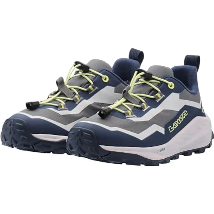 Lowa TRAILUX GTX LO JR Wanderschuhe für Kinder, wasserdicht mit GORE-TEX, navy/grau, Größe 28 – Bild 5