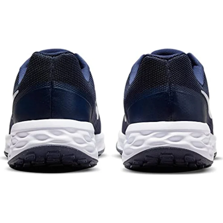 Nike Revolution 6 Next Nature, Laufschuhe mit atmungsaktivem Design und recyceltem Material, blau, Größe 44,5 – Bild 7