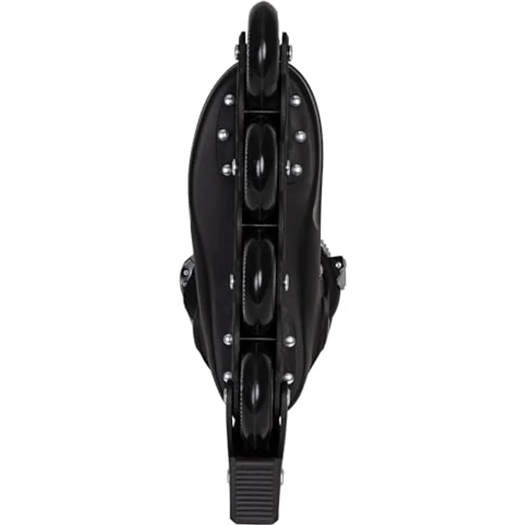 Powerslide Playlife Rave Black 80, Inline Skates mit 4x80mm Radkonfiguration, Dual Fit Innenausstattung, Schwarz/Grau – Bild 5