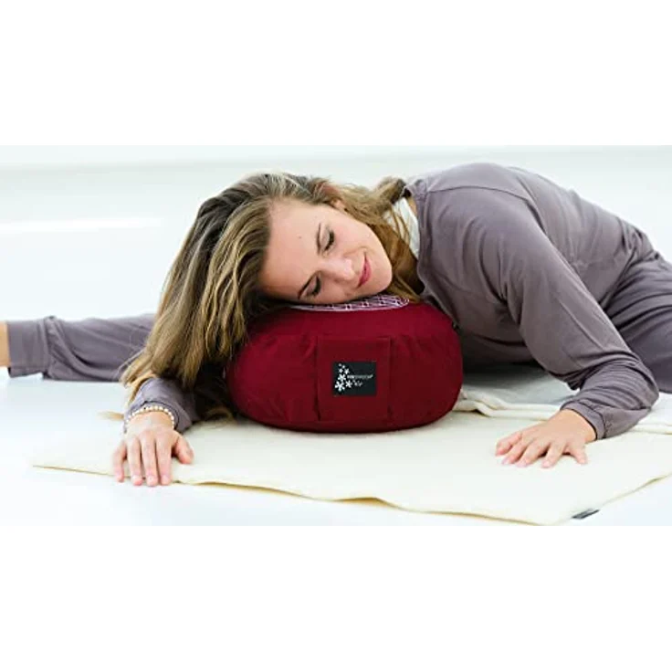 Yogistar Yogamatte Yogimat® Natur - Schurwolle 165 X 75 X 1.5 cm, Nachhaltig gefertigt mit guter Wärmeisolierung – Bild 5