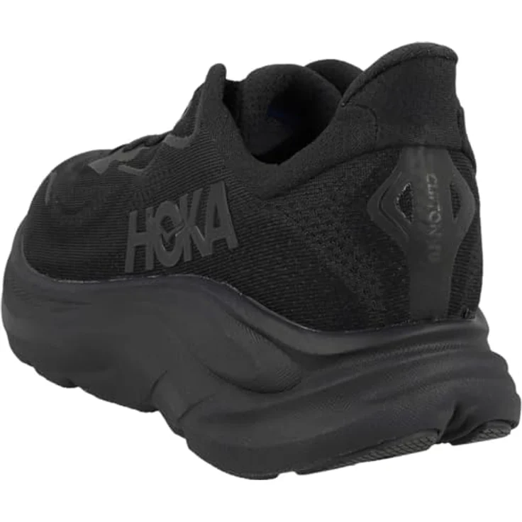 Hoka Clifton 10, Damen Laufschuhe mit optimaler Dämpfung, atmungsaktivem Obermaterial, Größe 38 2/3, Schwarz – Bild 6
