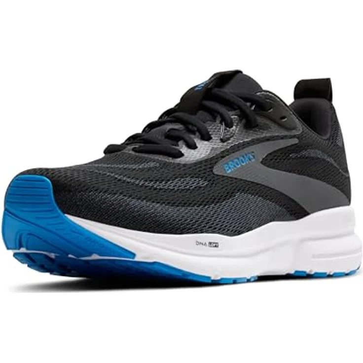 Brooks Trace 4 Herren Laufschuhe, Schwarz, Neutralschuh mit flexiblem Textilobermaterial und minimaler Dämpfung, EU 40 UK 6 – Bild 1