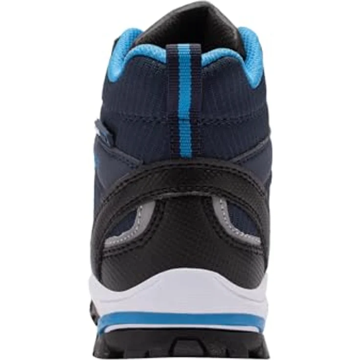 Trollkids Trolltunga Hiker Mid, Mädchen Wanderschuhe, wasserdichtes Obermaterial, Gummisohle für Traktion, Blau – Bild 5