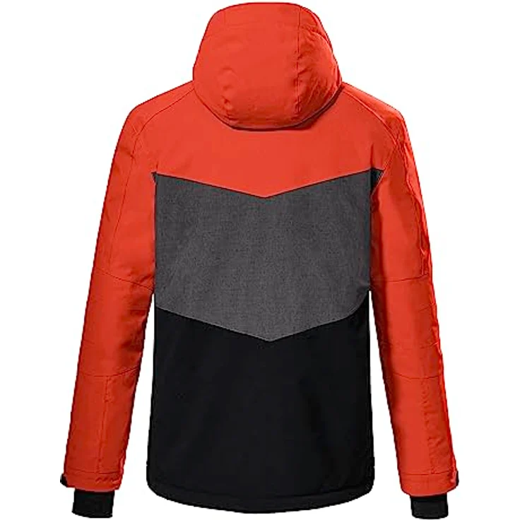 MGA Herren Skijacke Na (L), orange, Größe L – Bild 2